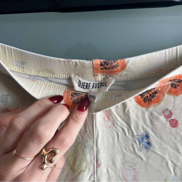 Djerf Avenue Go Slow Pajama Set Fruit - Picture 8 of 9